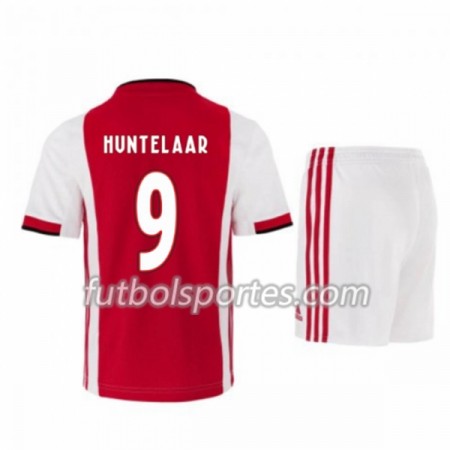 Camisetas AFC Ajax Klaas-Jan Huntelaar 9 Niños Primera Equipacion 2019/2020